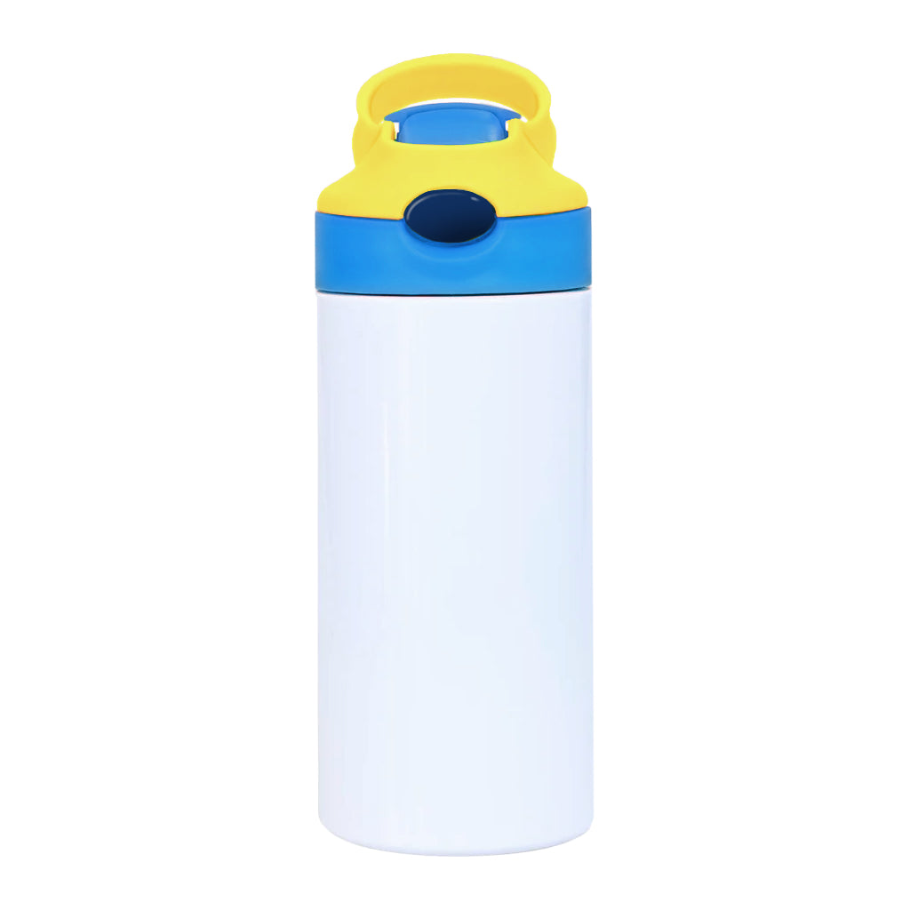POP TOP Water Bottle - Yellow/Blue 350ml