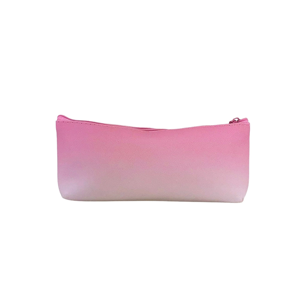 One compartment pineapple pencil case back view