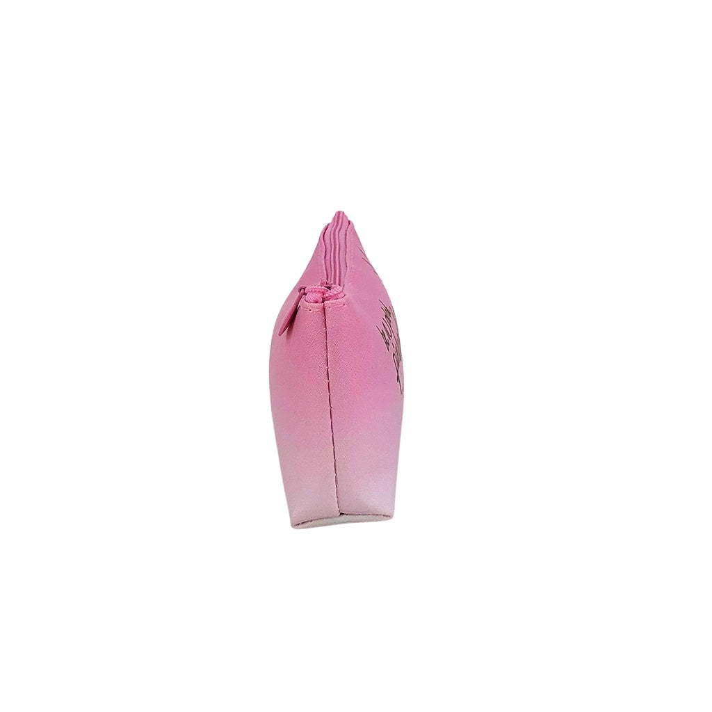 One compartment pineapple pencil case side view