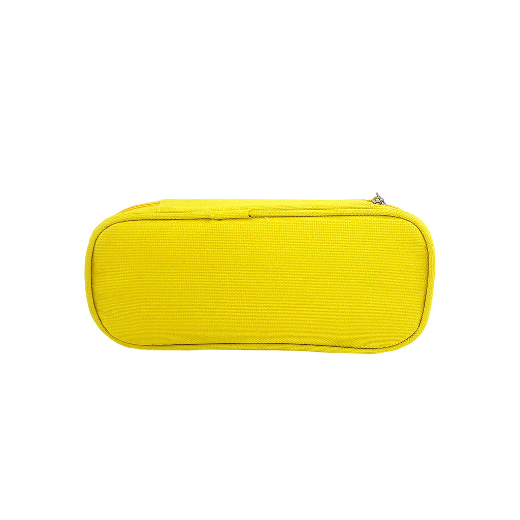 Lamb Canvas Pencil Case with one compartment back view