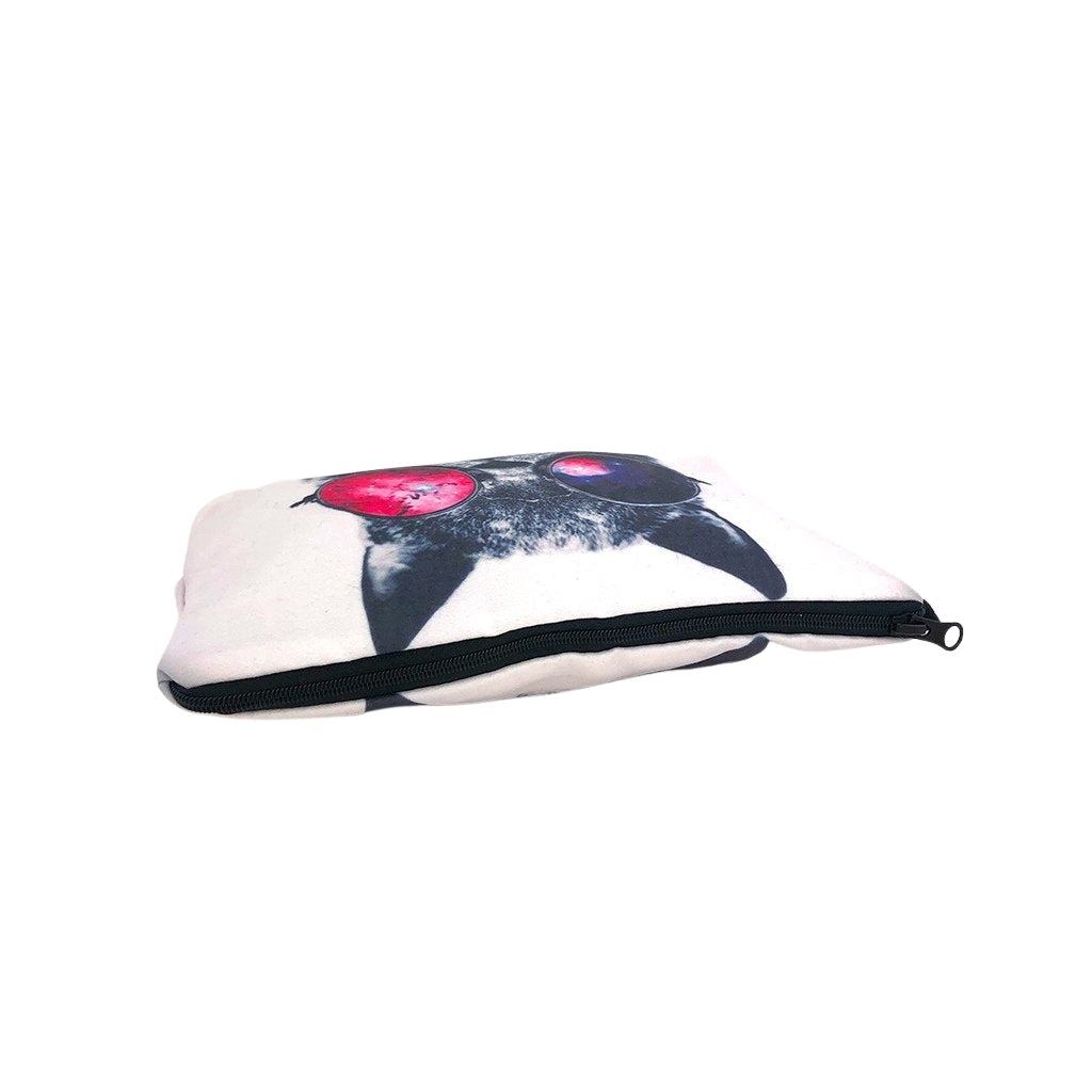 Cat Pencil Pouch with one compartment flat view