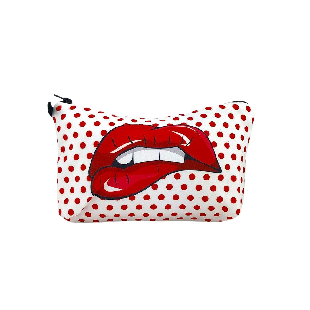 Lip Pencil Pouch with one compartment front view