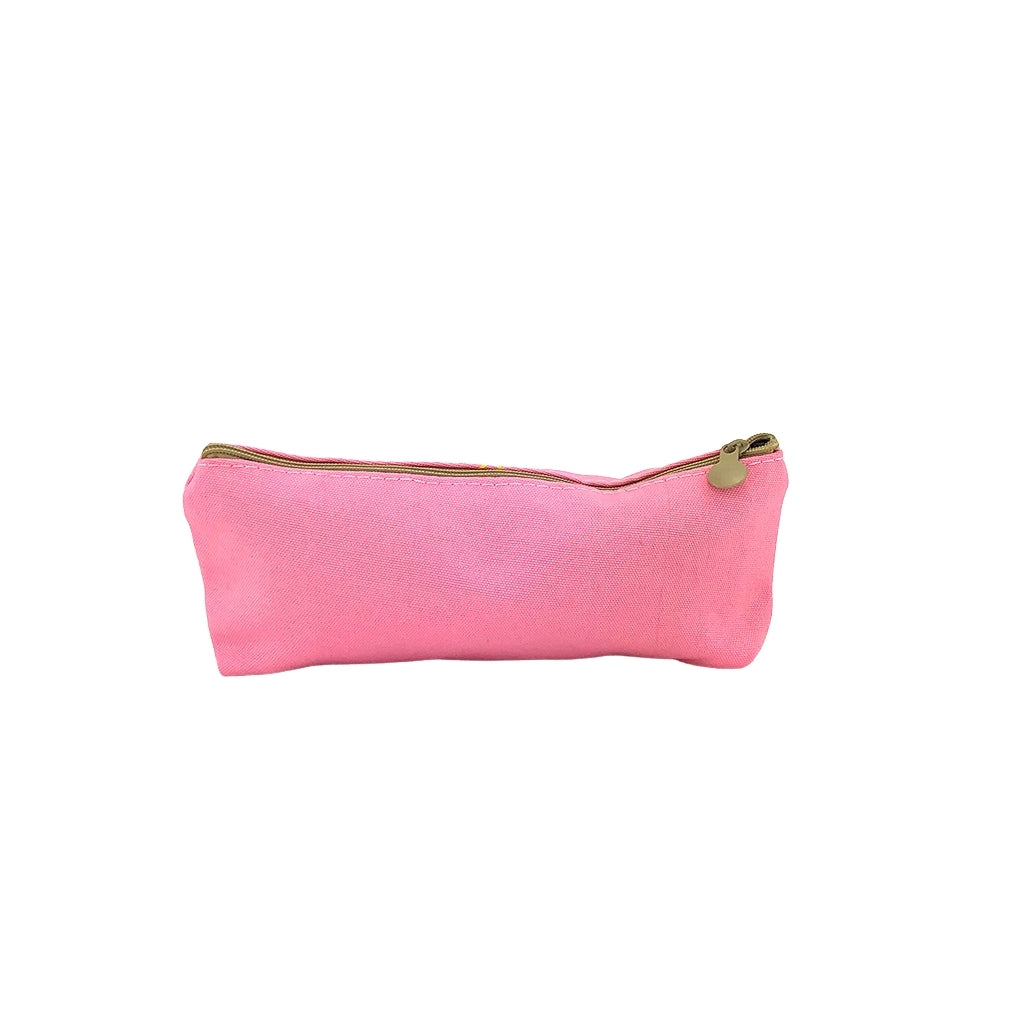 Back view Unicorn pencil case with one compartment