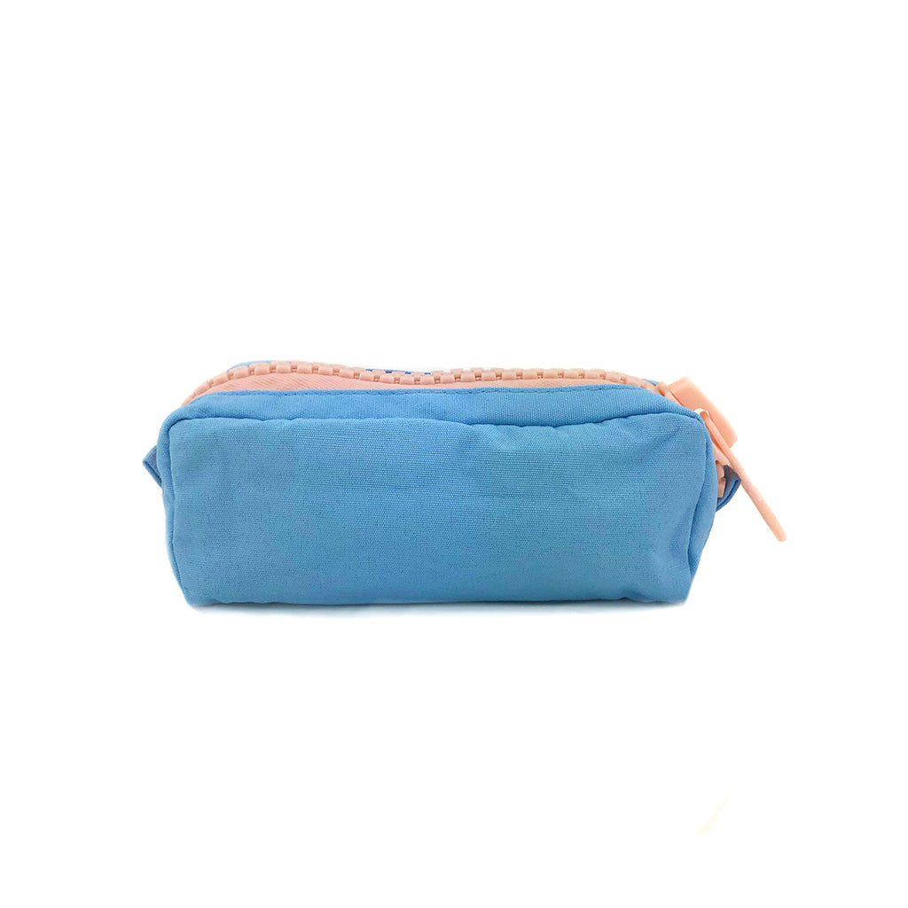 Unicorn Pencil Case with Jumbo Zipper back view.