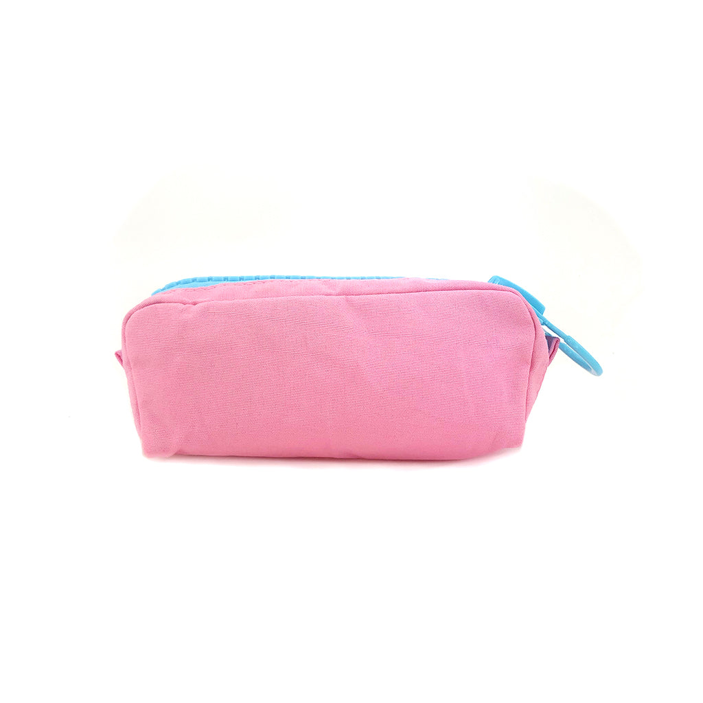 Unicorn Pencil Case with Jumbo Zipper back view.