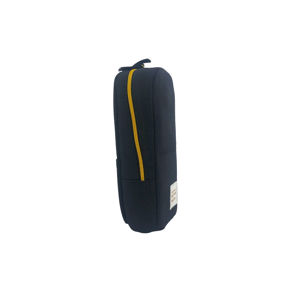 Organiser Pencil Case black with one compartment angled view