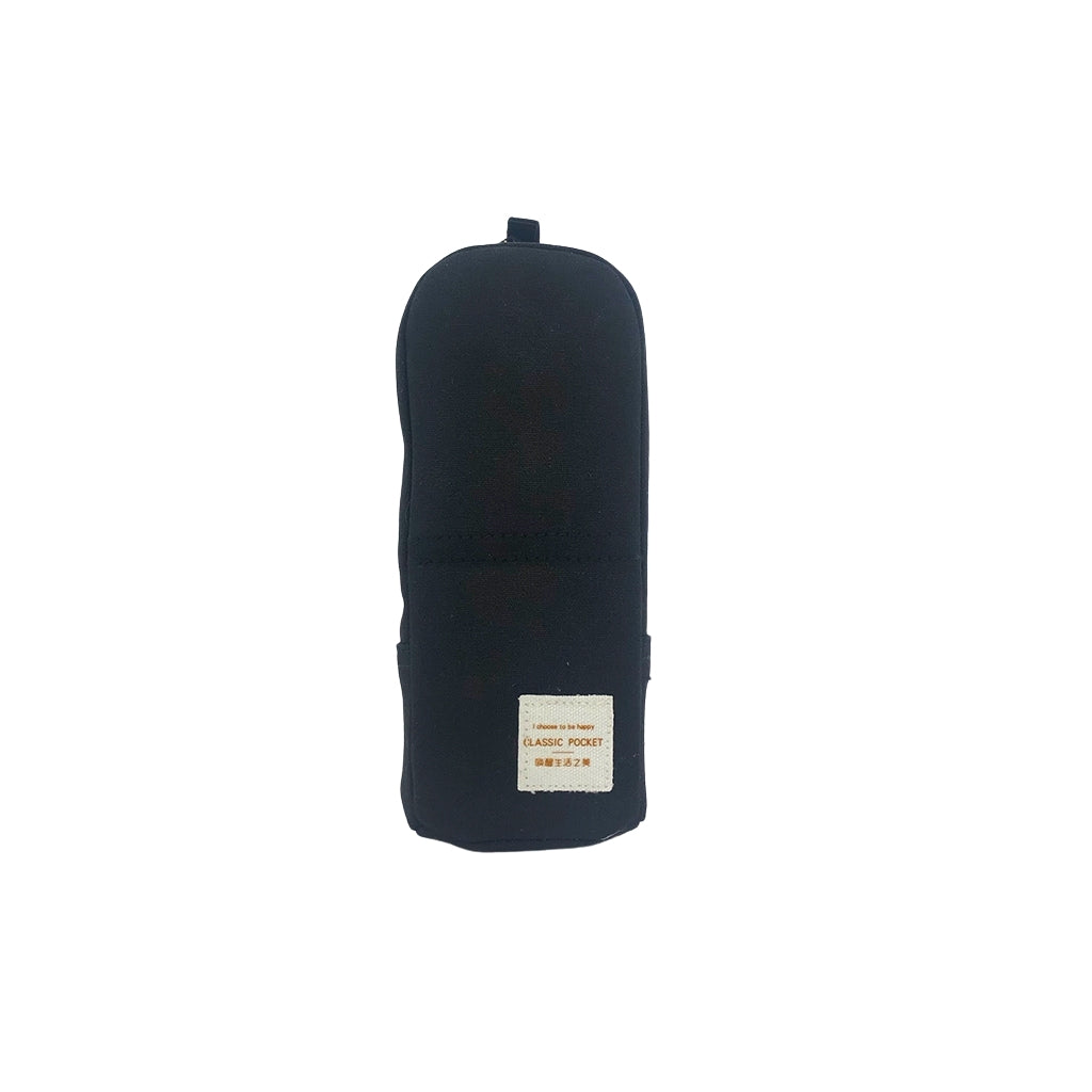 Organiser Pencil Case black with one compartment front view