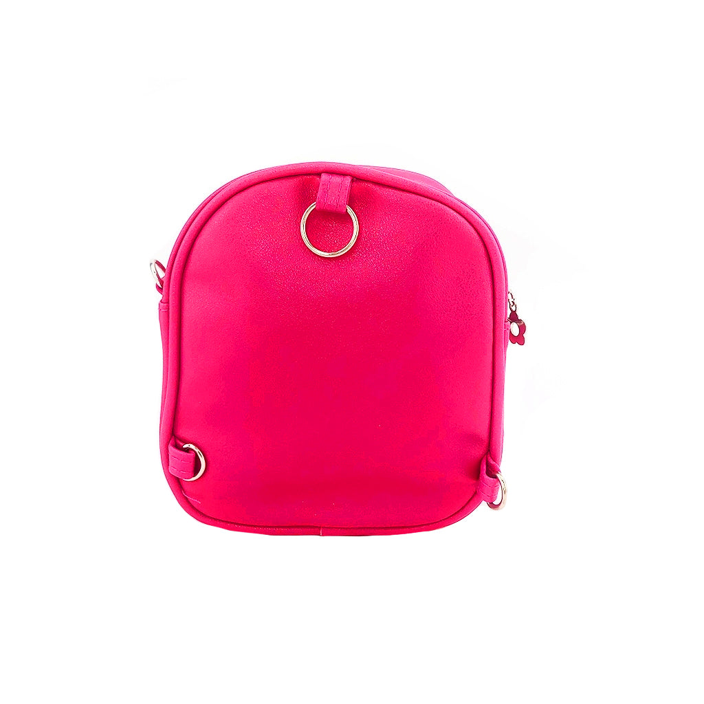 Glitter Bunny Backpack back view