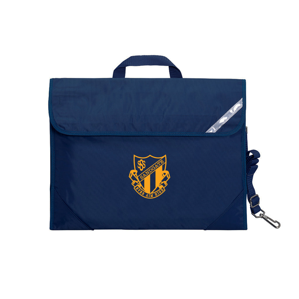 Sandgate State School Safety Library Bag - Navy