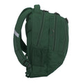 Harlequin Anatomic Tuff-Pack backpack sideview with mesh pocket in bottle green