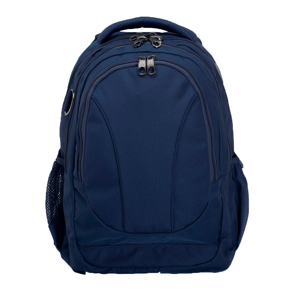 Harlequin Anatomic Tuff-Pack backpack front view in navy blue