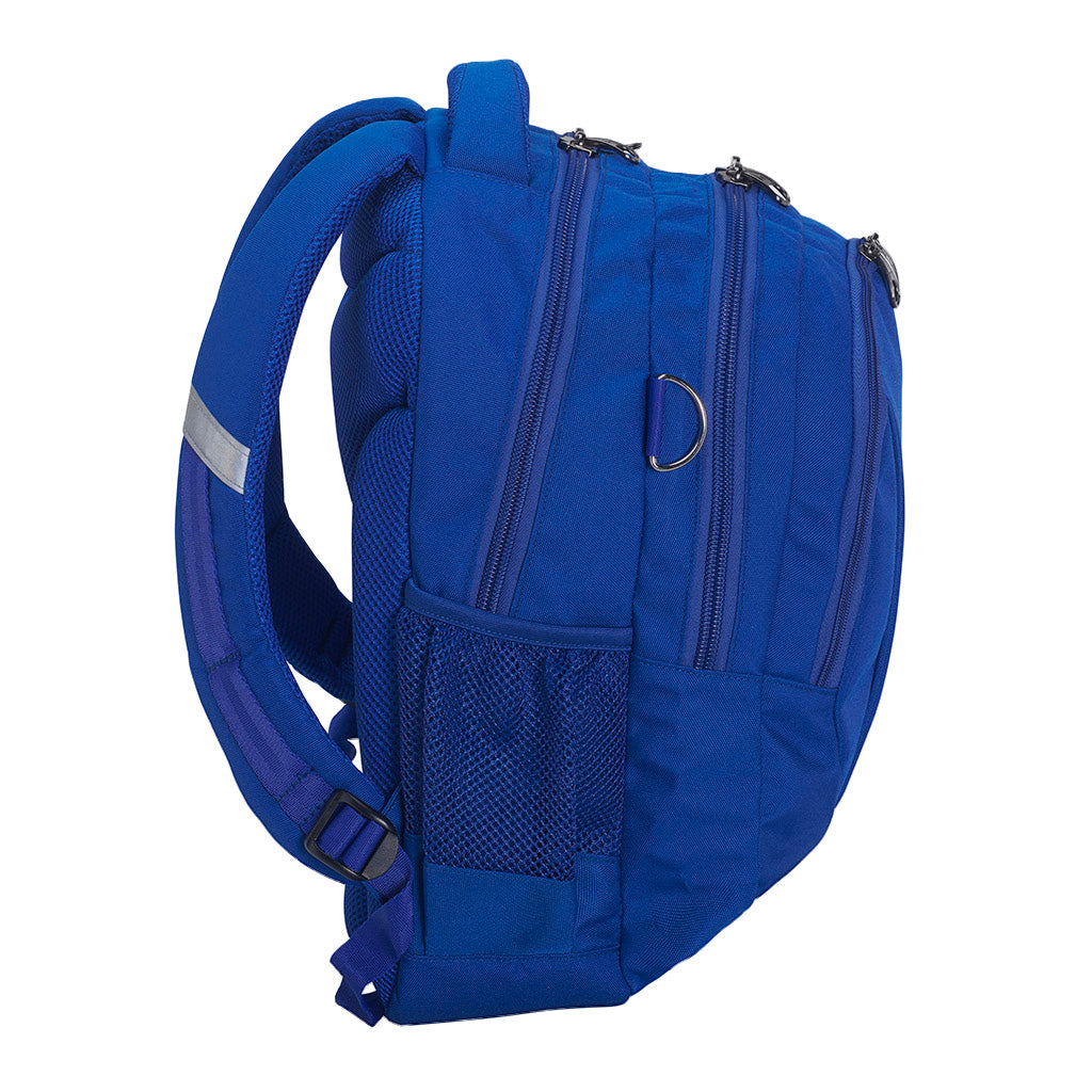 Harlequin Anatomic Tuff-Pack backpack sideview with mesh pocket in black