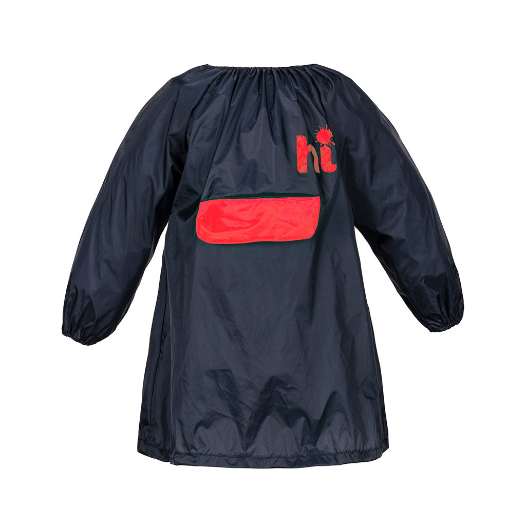 Navy Art Smock with a red pocket