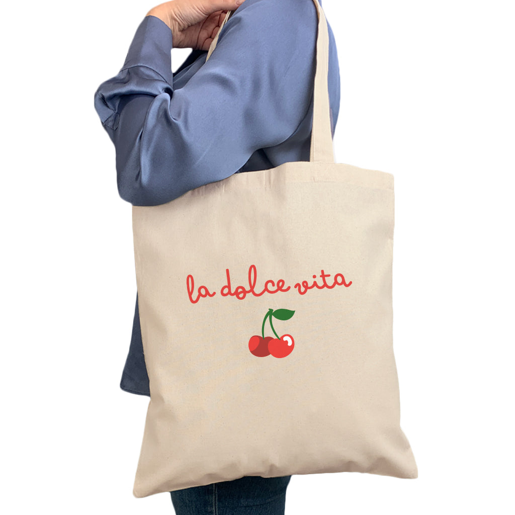 La Dolce Vita Calico Tote Bag