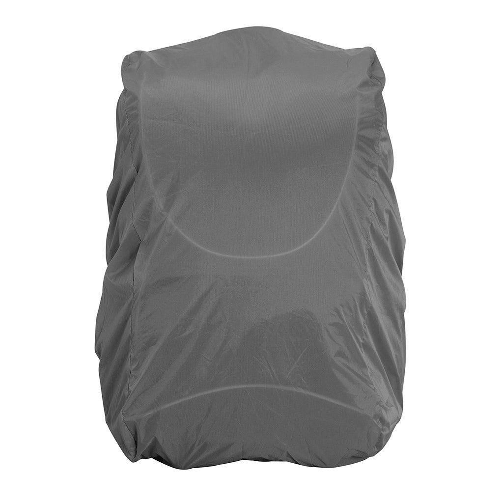 Harlequin backpack cover front angle displaying water repellent, fade resistant material
