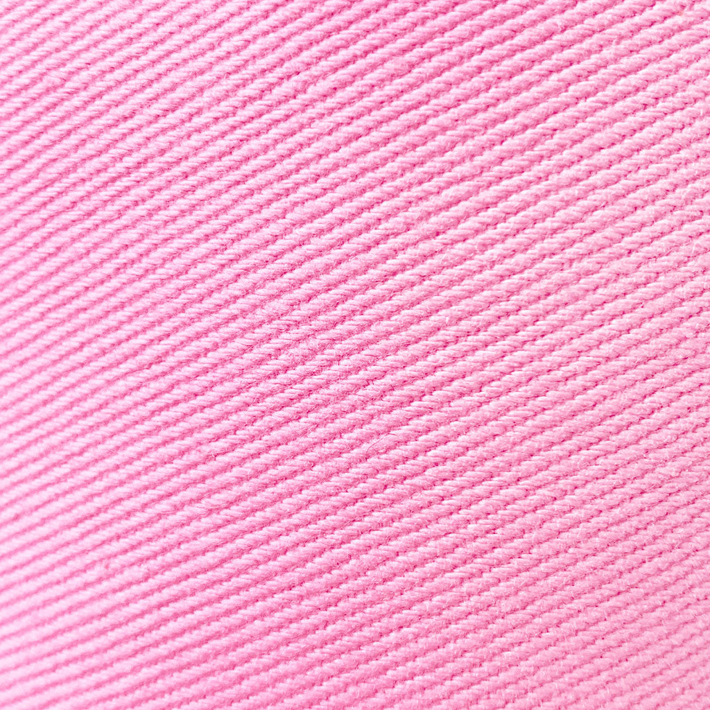 Close up texture of pink twill cotton apron