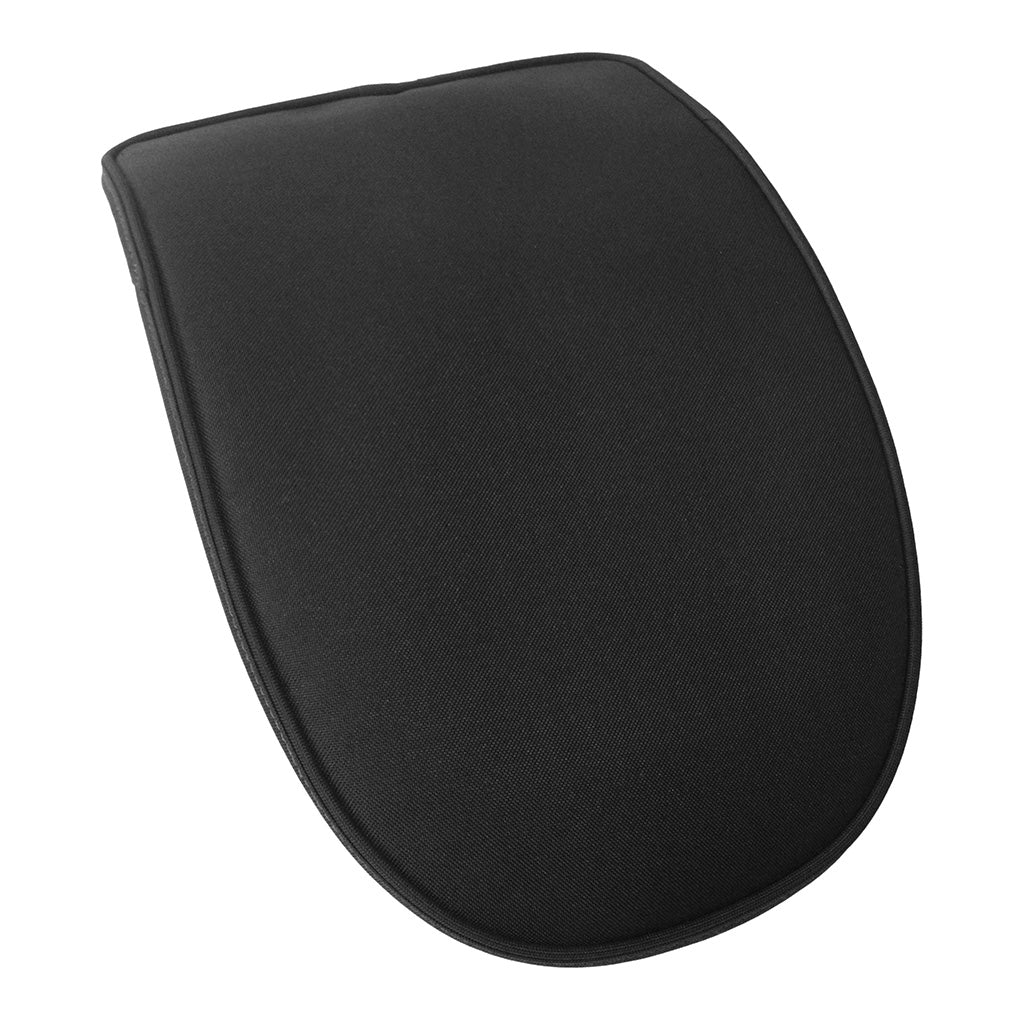 Black detachable flap