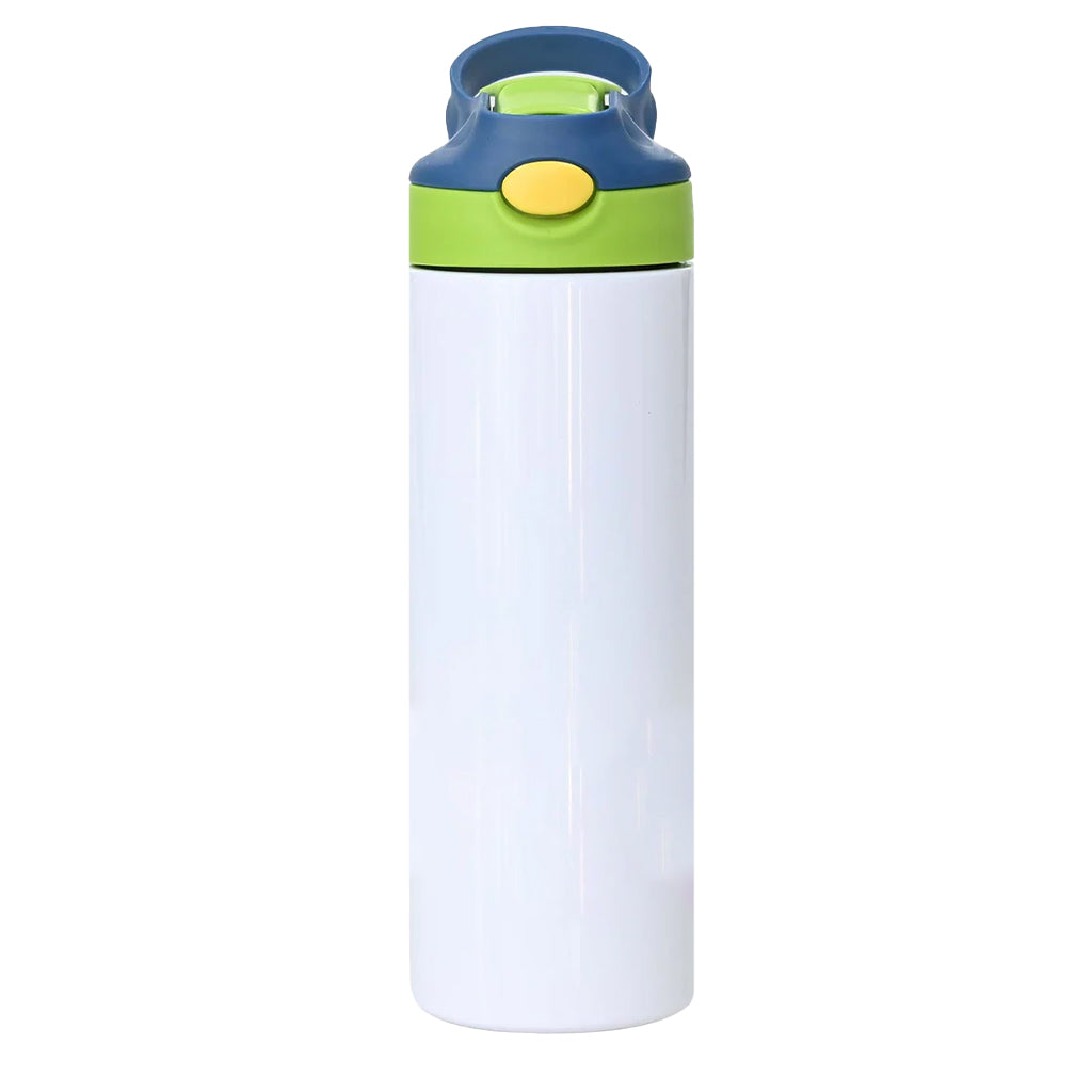 POP TOP Water Bottle - Blue/Green 600ml