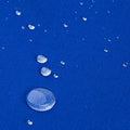 closeup of fabric with water pooling