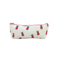 One compartment pineapple pencil case back view