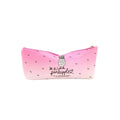 One compartment pineapple pencil case front view