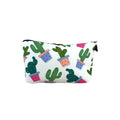 Cactus Pencil Pouch with one compartment front view