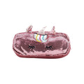 Sequence Unicorn Pencil case with one compartment and single zip closure front view