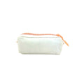 Unicorn Pencil Case with Jumbo Zipper in white back view.