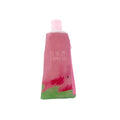Strawberry Tube Pencil Case front on design. Pencil Case with one compartment and integrated pencil sharpener in the opening of the tube.