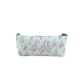 Canvas Pencil case with one compartment back view