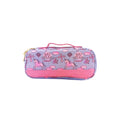 Unicorn Pencil Case with one big compartment and zip closure back view