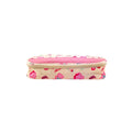 Cheesecake Pencil Case with one big compartment and zip closure flat view