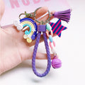 Rainbow Bell Keyring