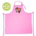 Pink Apron - Best Mum - 10 Pack