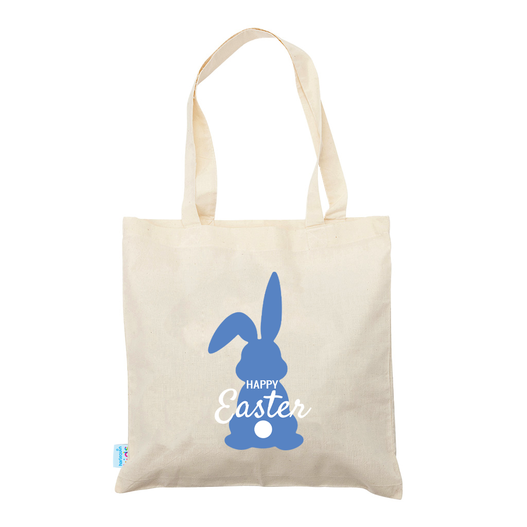 Bunny Cotton Tail Calico Tote