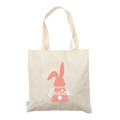 Bunny Cotton Tail Calico Tote