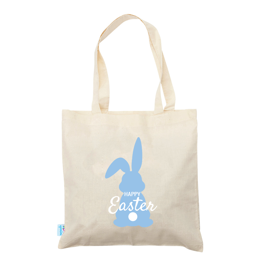 Bunny Cotton Tail Calico Tote