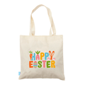 Carrot Easter Calico Tote