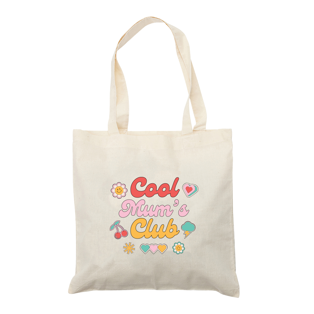 Cool Mum Calico Tote Bag
