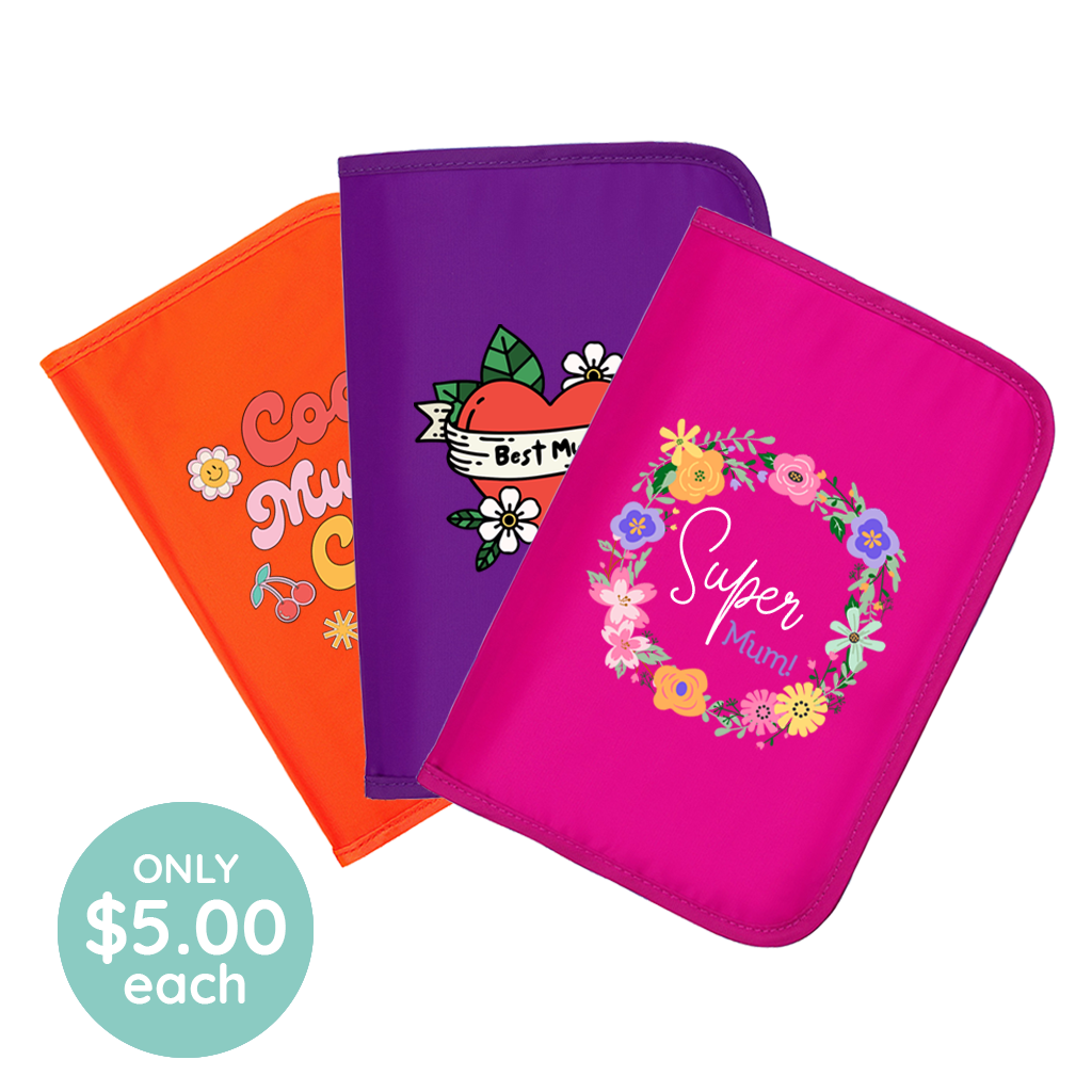 Mother's Day A5 Notebook & Cover - 3 Pack