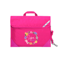 Super Mum - Window Satchel Bag - Hot Pink