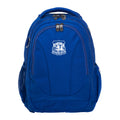 Harlequin Anatomic Tuff-Pack backpack front angle in black with Parramatta High logo