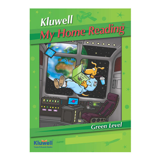 Kluwell my home reading books displaying green level display covers