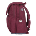 Harlequin Ergo Tuff-Pack in maroon side view with earphone hole