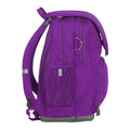 Harlequin Ergo Tuff-Pack in purple side view with drink bottle holder