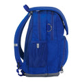 Harlequin Ergo Tuff-Pack in royal blue side view with drink bottle holder