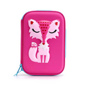 Hard Top Pencil Case - Fox Design