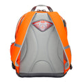 Hi-Viz Kindy Bag back view with shoulder straps and grey back panel