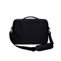Harlequin TECH messenger bag displaying carry handle, front zip and shoulder strap   