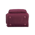 Harlequin Mighty in maroon bottom base angle displaying 4 studs to protect the soft base